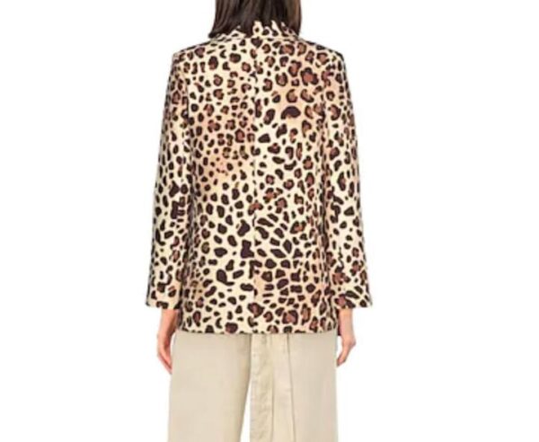 BE BLUMARINE giacca blazer do leopard