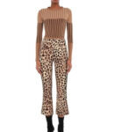 BE BLUMARINE pantaloni  do leopard