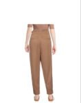 GAELLE Pantalone Chino con doppia fibbia Donna