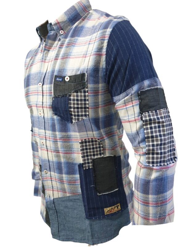 Camicia Uomo  Flanella patchwork GIANNI LUPO