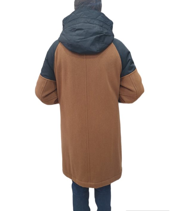 Parka lungo bicolore Uomo PAOLO PECORA tg M