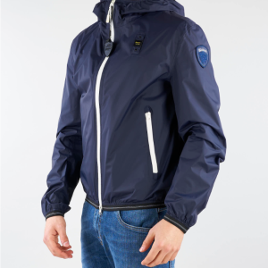 BLAUER Giubbino Uomo Parker A-EE Cappuccio Pelliccia