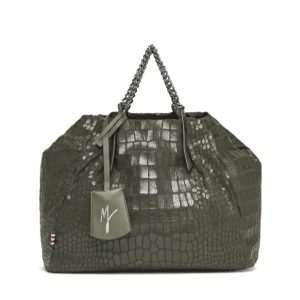 Borsa a mano Jasmine Manila Grace Media Verde