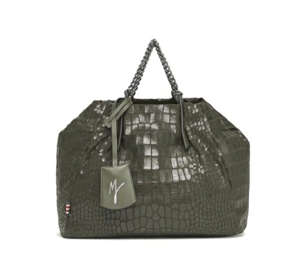 Borsa a mano Jasmine Manila Grace Media Verde