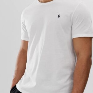 Polo Ralph Lauren Custom Slim Fit Jersey Crewneck T-Shirt