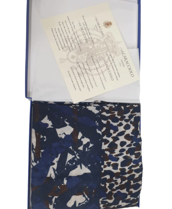 CARACCIOLO Foulard sartoriale in misto Cashmere Unisex