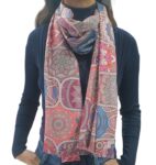 CARACCIOLO Foulard sartoriale in misto Cashmere Unisex