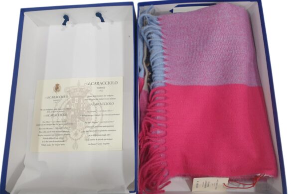 CARACCIOLO Sciarpa sartoriale in misto Cashmere Unisex