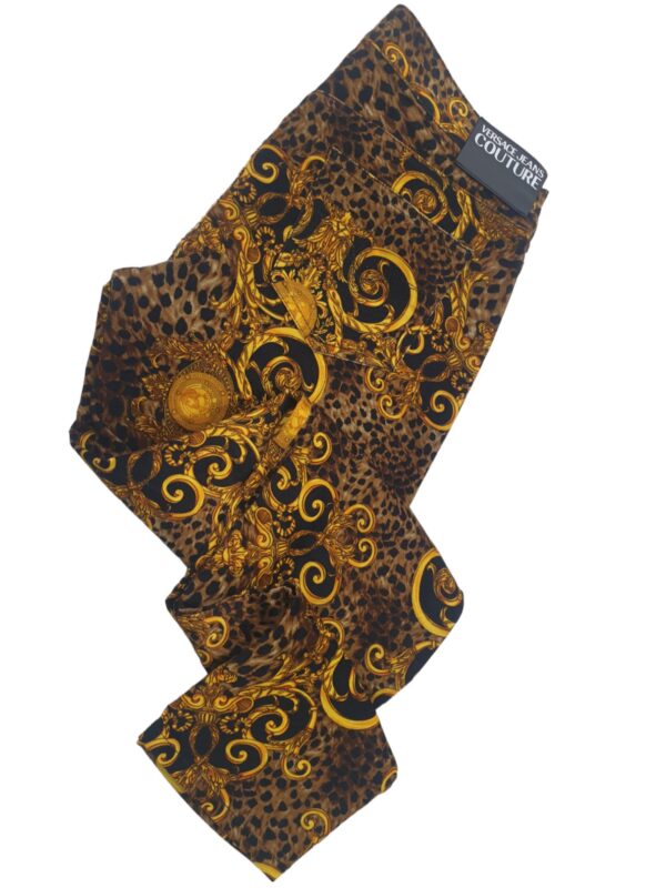 Pantalone Cinque Tasche In Vellutino VERSACE JEANS COUTURE