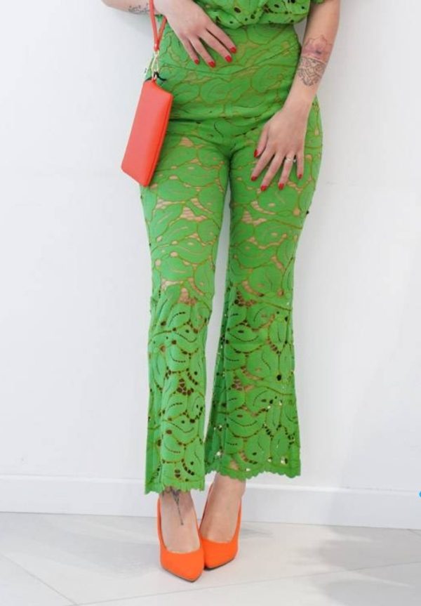 JIJIL Pantalone in pizzo