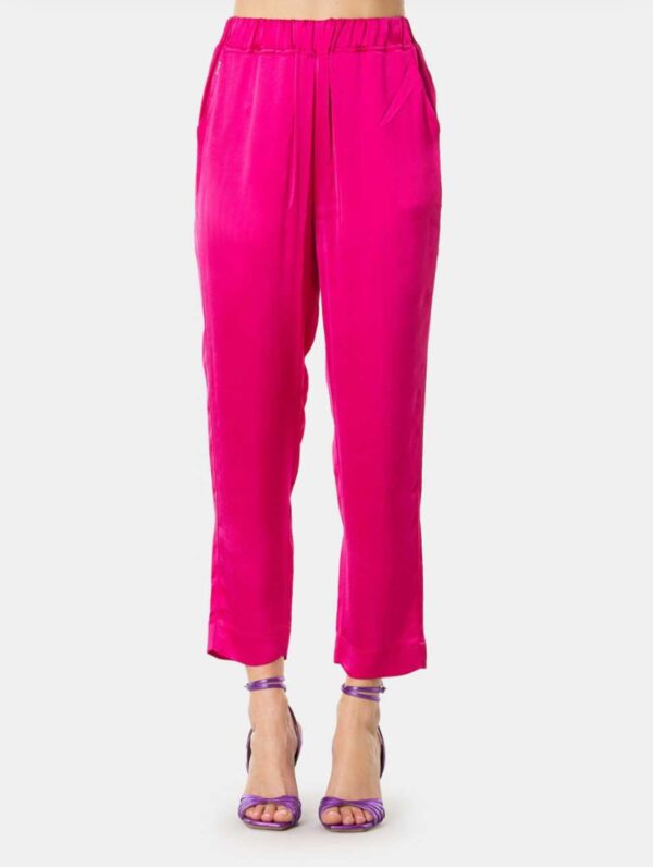 JIJIL Pantalone donna in raso