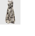 MAX MARA Abito donna midi citrato in fantasia tropicale