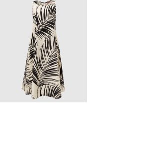 MAX MARA Abito donna midi citrato in fantasia tropicale