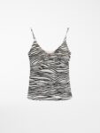 MAXMARA STUDIO top zebra spalline sottili