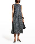 MAX MARA Abito donna Rosetta Pleated Midi Swing