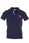 US POLO ASSN Polo mezza manica maxilogo numero 3