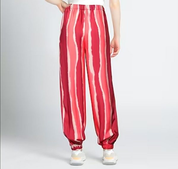 ARMANI EXANGE pantalone jogger a fantasia