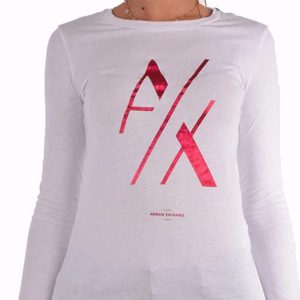 ARMANI EXCHANGE T-Shirt Manica Lunga Donna