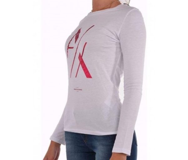 ARMANI EXCHANGE T-Shirt Manica Lunga Donna