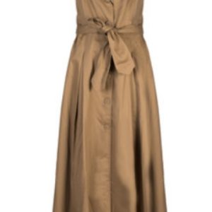 AX ARMANI EXCHANGE abito in cotone con bottoni