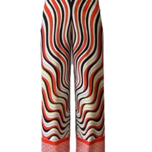 CORTE DEI GONZAGA pantalone palazzo a fantasia