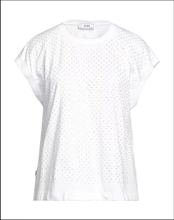 JIJIL t-shirt donna con brillantini