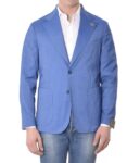 GABARDINE
giacca monopetto blu chiaro