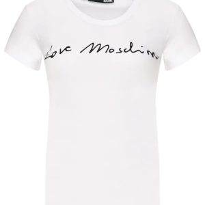 love-moschino-scirt-bianca-logo-stampa-nero-