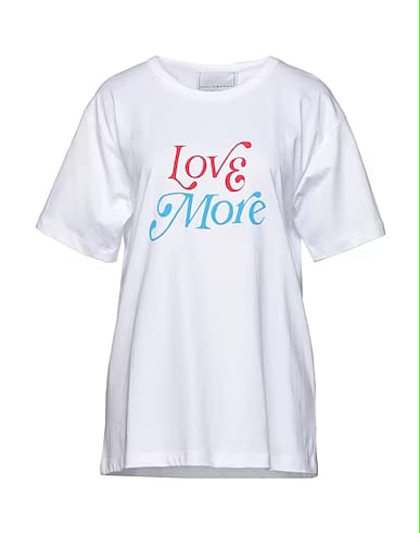 PHILOSOPHY t-shirt girocollo con stampa LOVE MORE