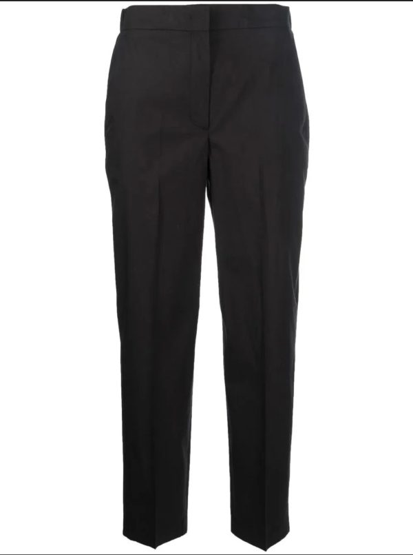 SEVENTY by Sergio Tegon pantaloni in lino nero