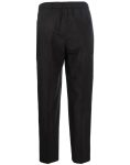 SEVENTY by Sergio Tegon pantaloni in lino nero