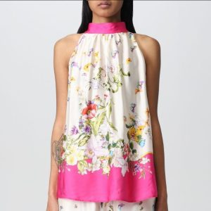 ANNA MOLINARI top stampa fiori digitale