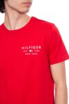 TOMMY HILFIGER t-shirt uomo girocollo logo brand small stampato