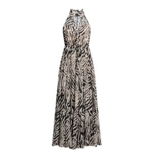 PINKO armatore abito lungo cotone nero