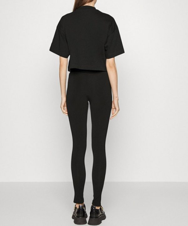 PINKO patito pantalone neoprene nero/bianco