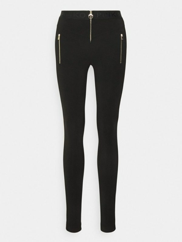 PINKO patito pantalone neoprene nero/bianco
