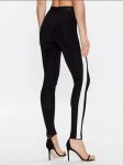 PINKO patito pantalone neoprene nero/bianco