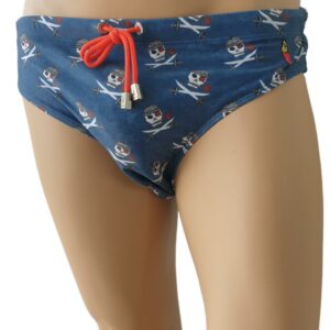 COOPERATIVA PESCATORI POSILLIPO COSTUME UOMO SLIP FANTASIA PIRATA