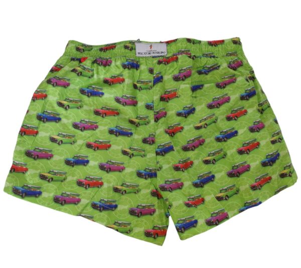 COOPERATIVA PESCATORI POSILLIPO COSTUME UOMO VERDE LIME FANTASIA CARS