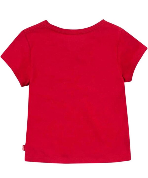 LEVIS T-Shirt Chili Pepper rossa stampa argento