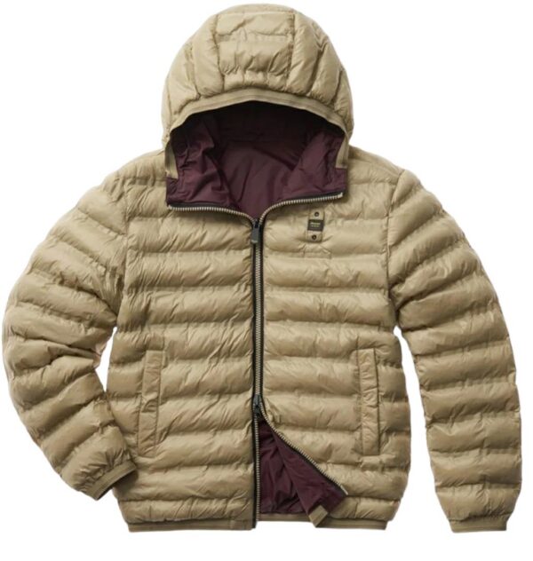 BLAUER giubbotto imbottito double face corto