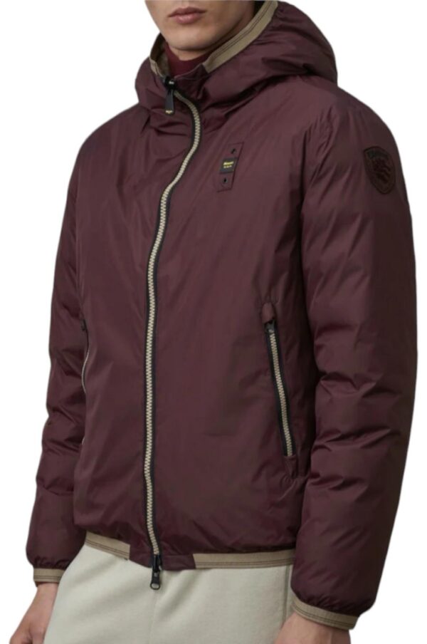 BLAUER giubbotto imbottito double face corto