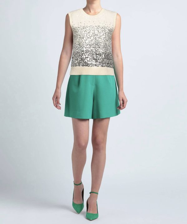 PINKO paterna blouse full paillettes