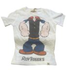 T-Shirt Boy Popeye Body Bianco