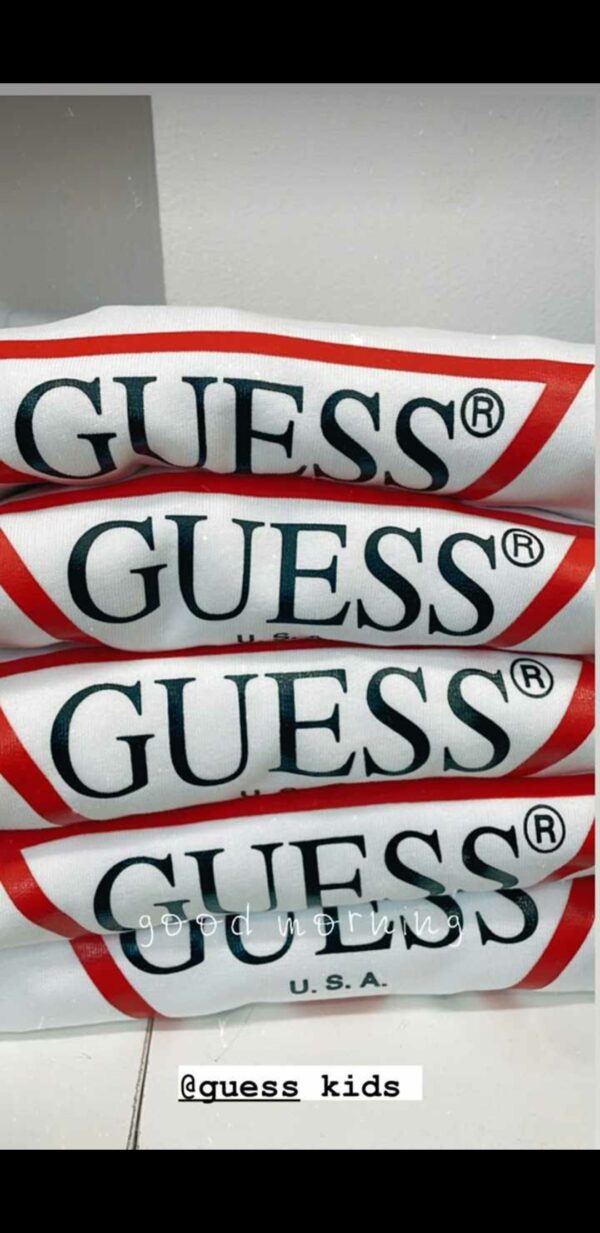 GUESS KIDS Felpa garzata Bambino