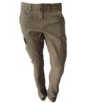 GUESS pantaloni cargo verde militare