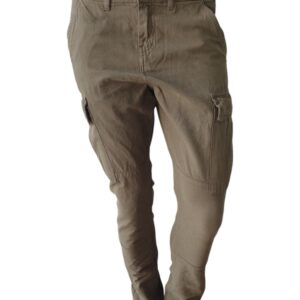 GUESS pantaloni cargo verde militare