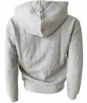 GUESS Felpa con zip e cappuccio logo in silicone