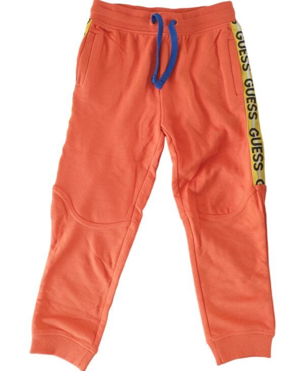 GUESS boy logo tape jogger