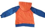 GUESS kids felpa full zip hood logo tape